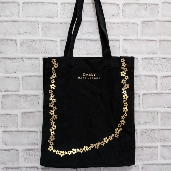 Marc Jacobs Handbags - Marc Jacobs Daisy Black Gold Tote Bag